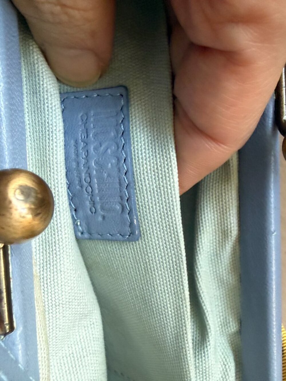 Yellow Bow bag - Picture 7 of 9